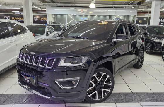 JEEP COMPASS 2.0 16V FLEX LIMITED AUTOMÁTICO JEEP COMPASS 2.0 16V FLEX LIMITED AUTOMÁTICO